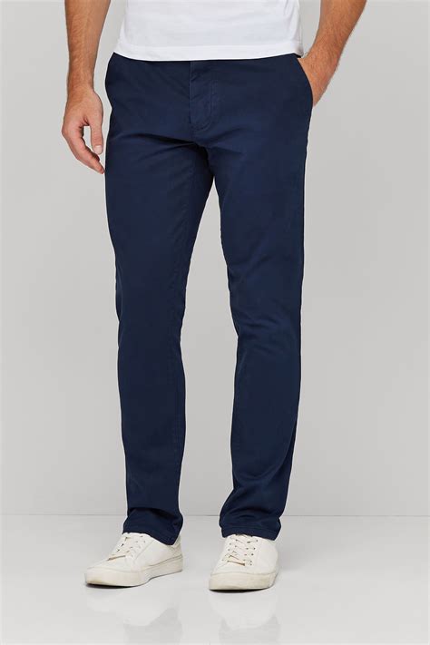 mens dark blue chinos